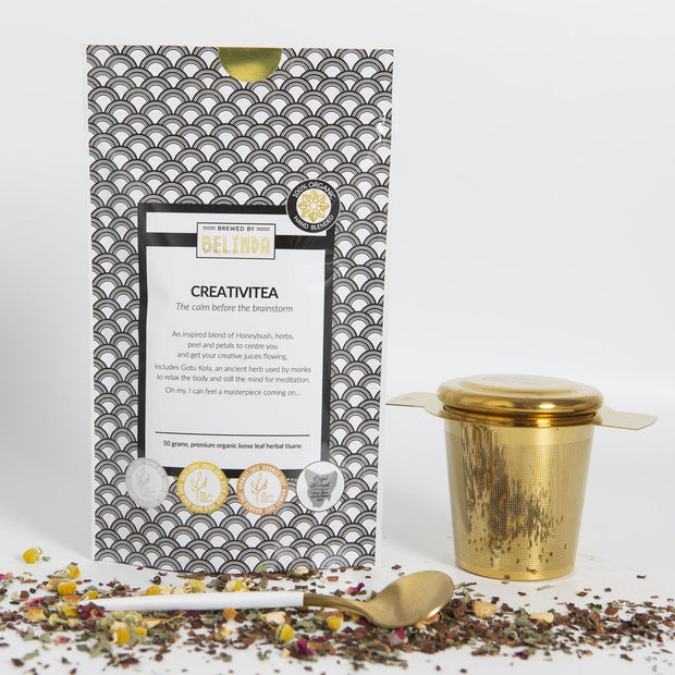 Brewed By Belinda Creativitea organic herbal tea 50g