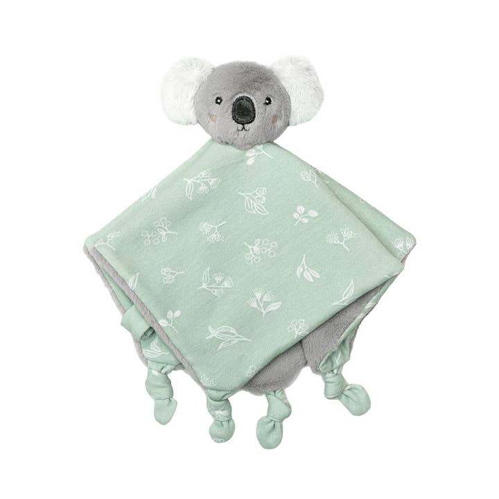 Australiana baby comforter with Velcro attachment – Living Textiles