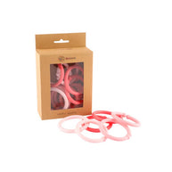 Emotion & Kids Happy Hoops Pink Tones baby toy rings