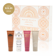 Maine Beach Hand & Nail Crème Discovery Collection gift box 4x50ml