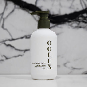 OOLUX Lemongrass olive oil hand and body wash 300ml