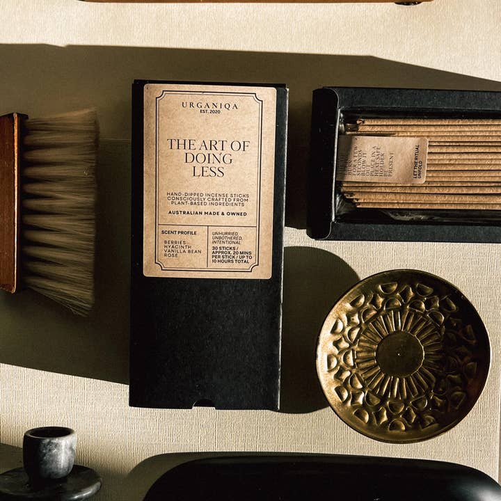Urganiqa handmade incense for slow living and mindful rituals