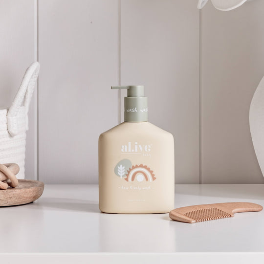 Al.ive Baby Hair + Body Wash - Gentle Pear