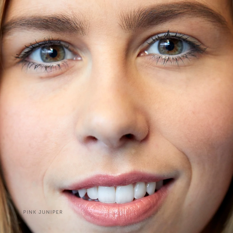 Soft dusky pink lipstick shade Pink Juniper