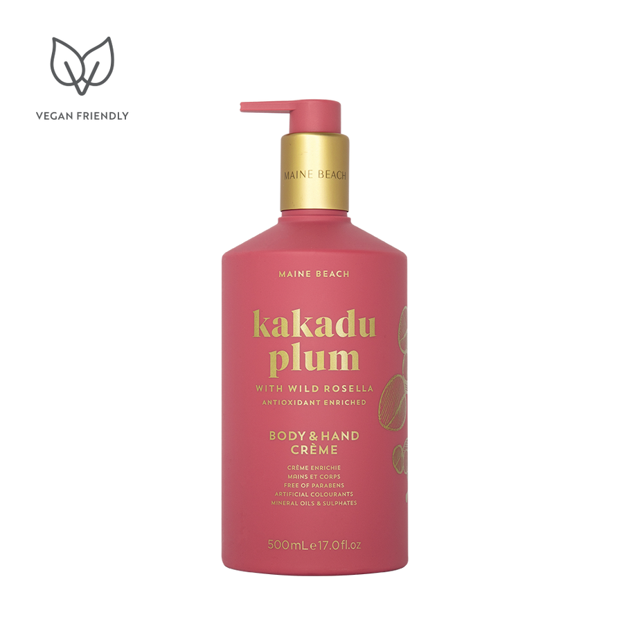 Kakadu Plum Body & Hand Crème 500ml bottle