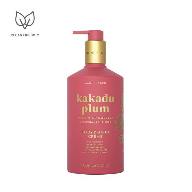 Kakadu Plum Body & Hand Crème 500ml bottle