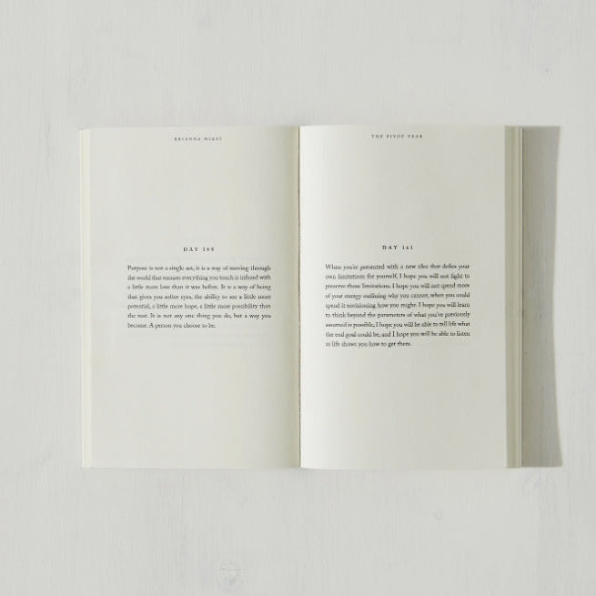 International bestselling daily reflection book for personal growth and life change by Brianna Wiest