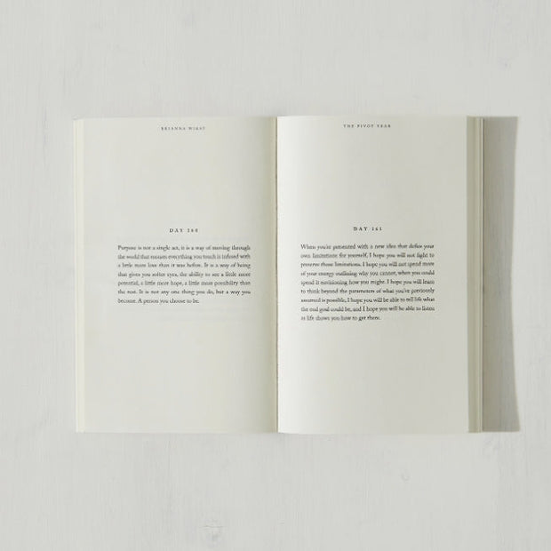 International bestselling daily reflection book for personal growth and life change by Brianna Wiest