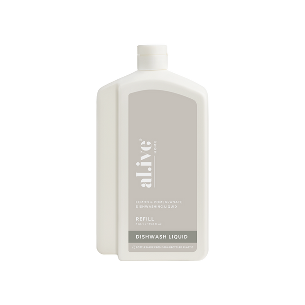 al.ive body Lemon & Pomegranate Dish Wash Refill 1L bottle