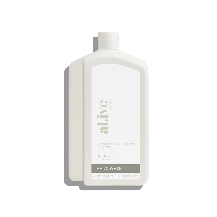 al.ive body Lemon Myrtle & Honeydew Hand Wash Refill 1 L in PCR bottle