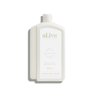 al.ive body Wash Refill Mango & Lychee 1 L recyclable bottle