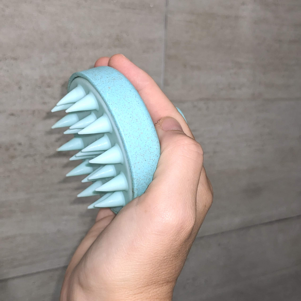 Cooki Haircare Shampoo Head Massager silicone scalp brush