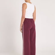 Noah Wide Pant - Plum Pink Stripe