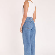 Stevie Wide Leg Jean - Deep Blue