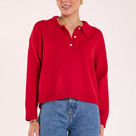Alice Knit - Red