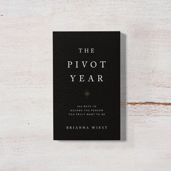 The Pivot Year by Brianna Wiest 365 daily meditations paperback book