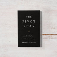 The Pivot Year by Brianna Wiest 365 daily meditations paperback book