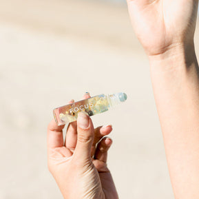 Mandarin and grapefruit essential oil roller for focus and creativity