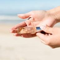 Rose and vanilla essential oil roller for self-love and emotional balance