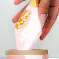 Luxury jasmine bath bomb by Summer Salt Body for soft, smooth skin