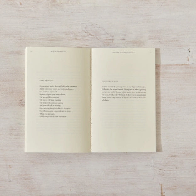 Beautiful gift book for her on mindfulness and self healing by ICI ET NU founder Karin Hadadan