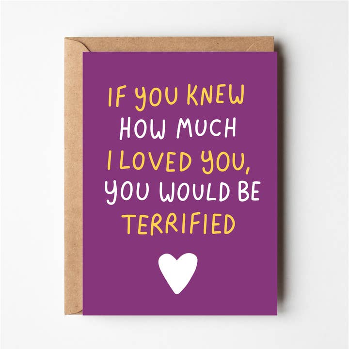Friends of Henry Paper Co If You Knew How Much I Loved You card