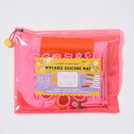 Journey of Something Wipeable Silicone Colouring Mat Sweet As with markers and stickers