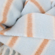 Cloud Stripe Fluffy Scarf