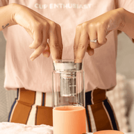 Eco-friendly reusable stainless steel tea strainer — Luxey Cup