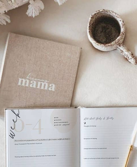 Becoming Mama maternity journal for expecting mothers by Axel & Ash