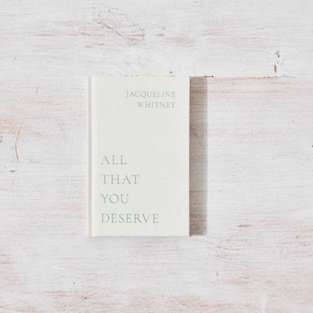 Jacqueline Whitney poetry collection on self-worth and healing