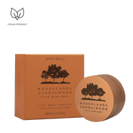 Maine Beach Rangelands Sandalwood Luxe Body Mousse 100ml jar