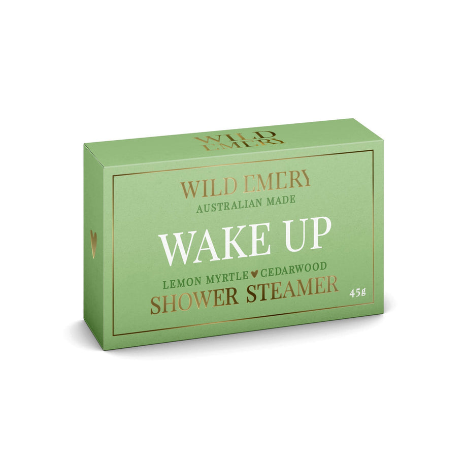 Crisp and zesty aromatherapy shower steamer for energising morning showers