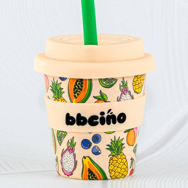 BBcino Troppo Babycino Cup 120ml with reusable straw