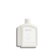 al.ive body Mango & Lychee Lotion Refill 650 ml PCR bottle