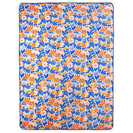 Willow picnic rug by IZIMINI rolled with carry strap