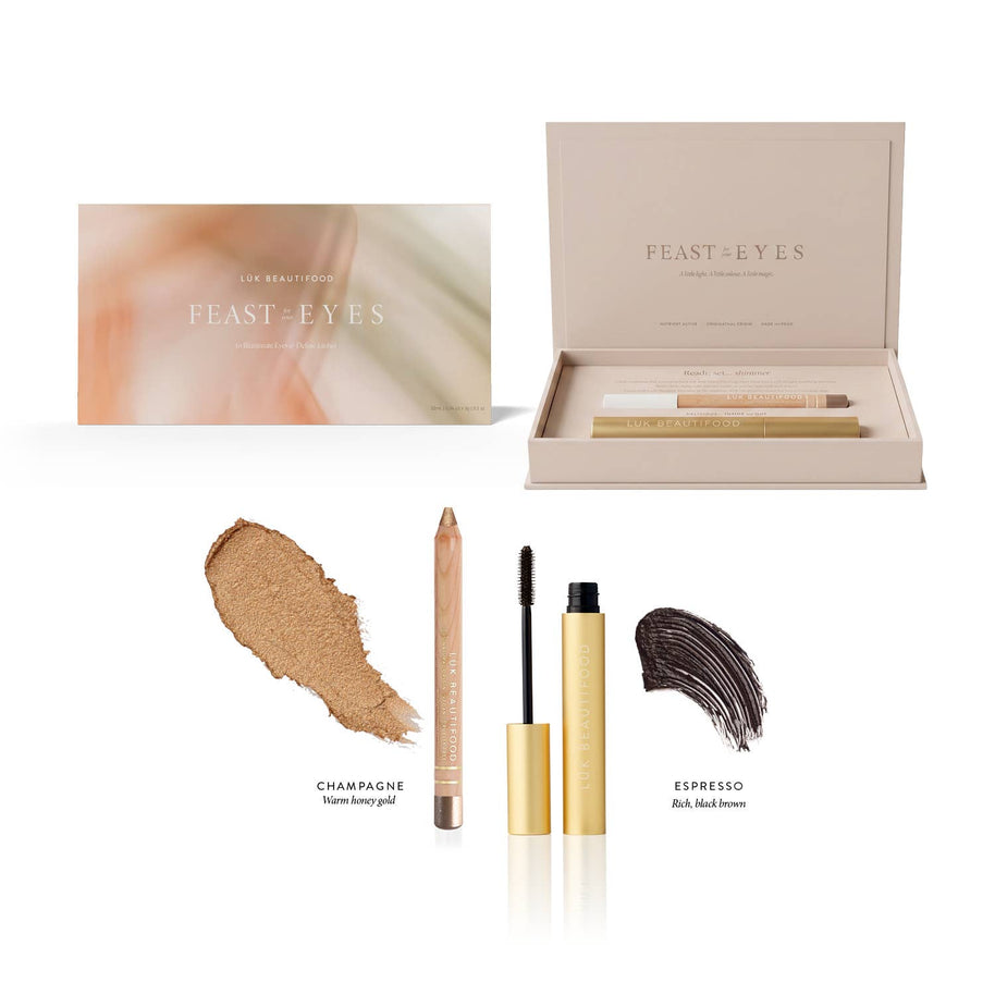 Natural origin eye makeup gift set made in Australia