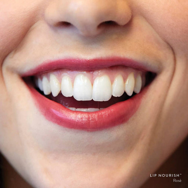 Wine-red natural lipstick in Christmas bon bon packaging