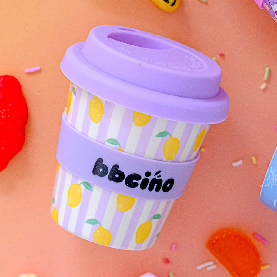 BBcino Zestie Bestie Babycino Cup 120ml with silicone straw