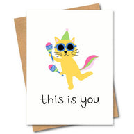 This Is You Greeting Card