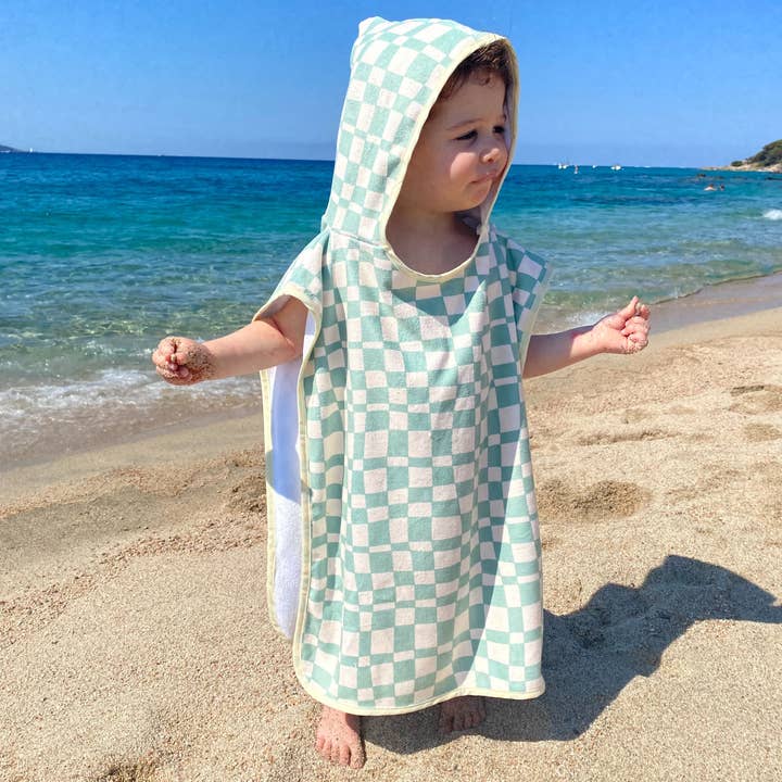 Parker baby beach poncho hooded towel by IZIMINI