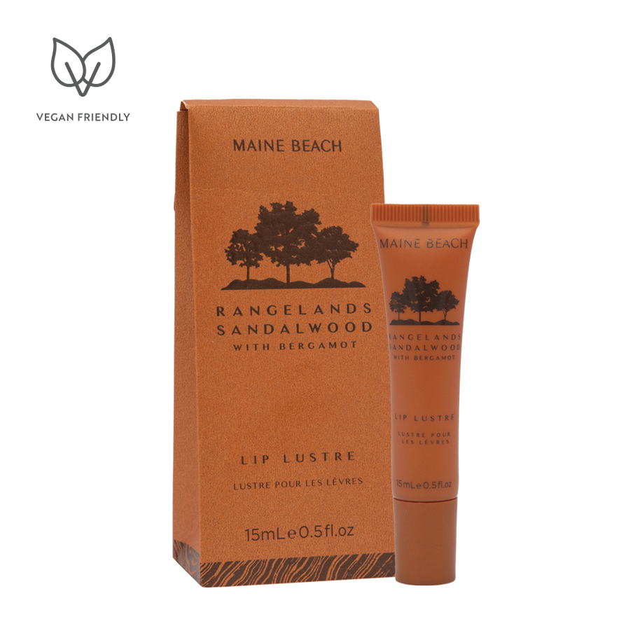 Maine Beach Rangelands Sandalwood Lip Lustre 15ml tube