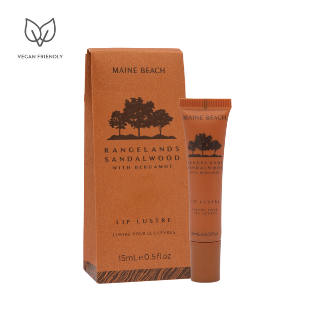 Maine Beach Rangelands Sandalwood Lip Lustre 15ml tube