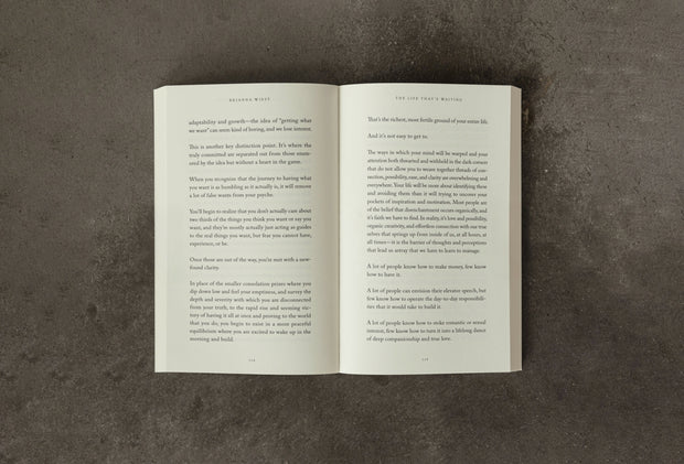 Inspirational self-growth book about purpose and transformation