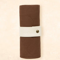 Kiin Baby Luxe Travel Change Mat in Chocolate