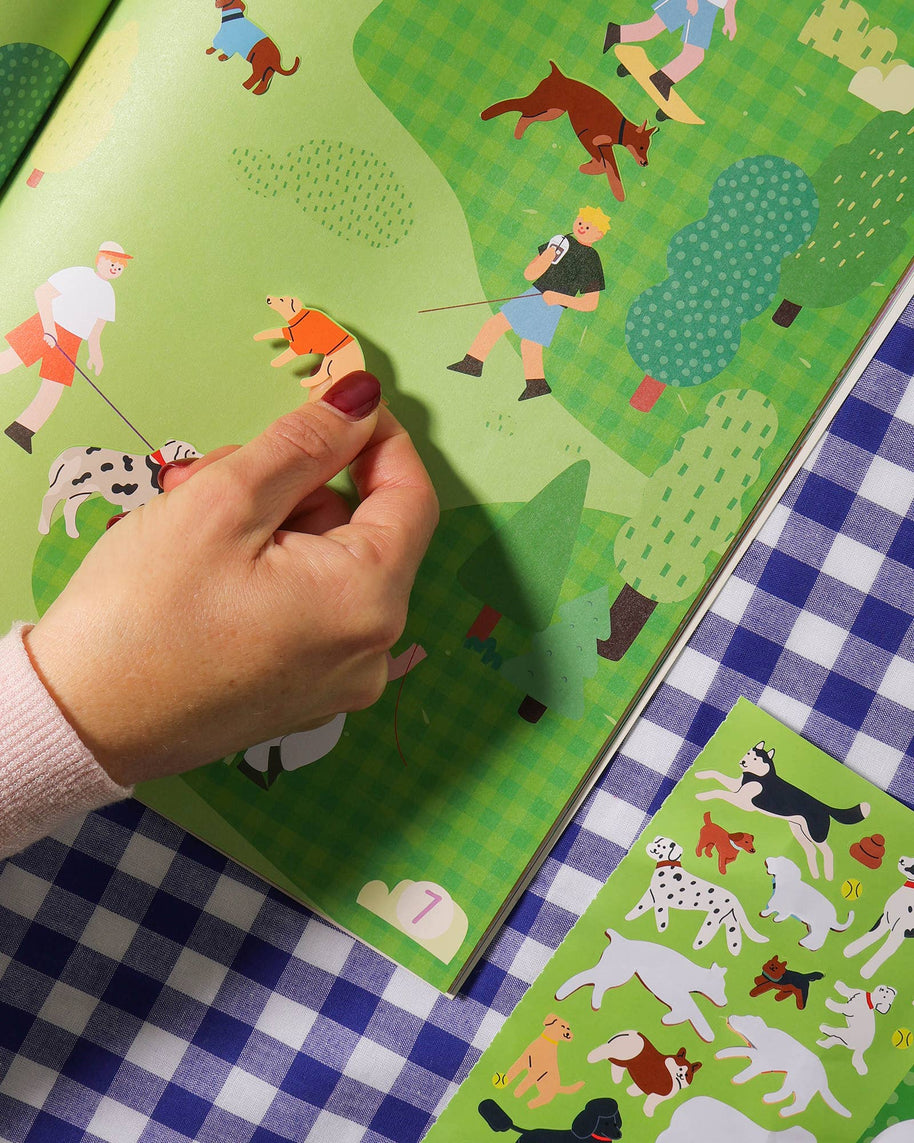 Over 340 colourful stickers for kids’ sticker activities