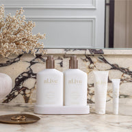 al.ive body holiday Icon Set with Hand Wash, Lotion, Hand Cream & Lip Butter