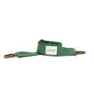 Array Bags Adjustable Strap in Dark Green with antique gold hardware
