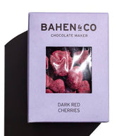 Bahen & Co Dark Red Cherries Chocolate 100g