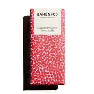 Bahen & Co Raspberry & Rose Chocolate Bar 75g
